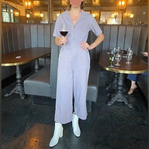 RVCA Purple Utility Jumpsuit size S